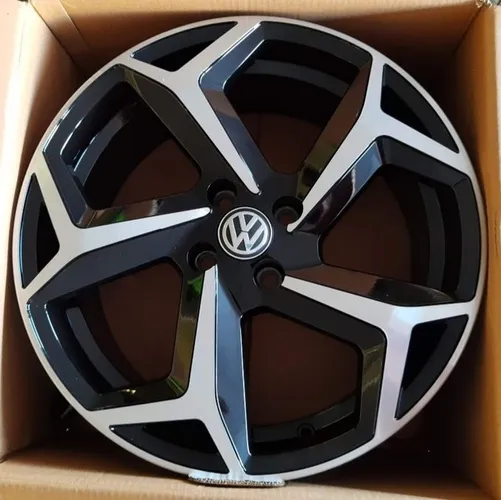 Rodas Aro 18 Polo GTI Furação 4x100 Novas( ACEITO CREDISHOP)