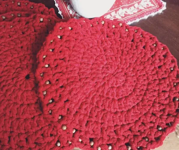 Sousplat em croche