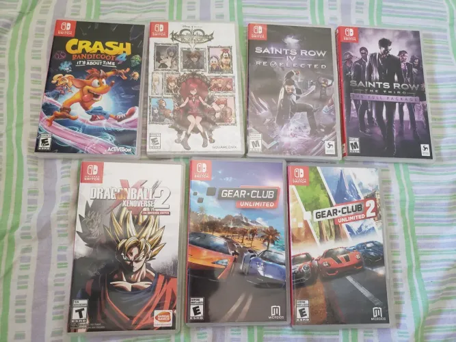 Vendo ou troco Jogos Nintendo Switch 