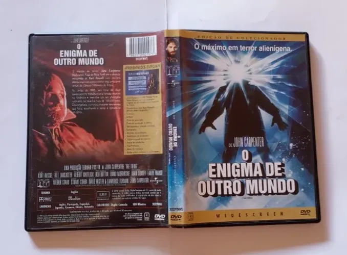 Dvd O Enigma De Outro Mundo Versão Columbia + Carta Resposta