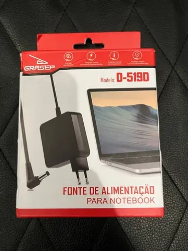 Fonte De Notebook Asus Kp-519d 19v 2.37a Pino Grosso