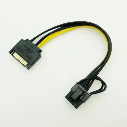 SATA para 8 pinos (6+2) - Placa de Vídeo