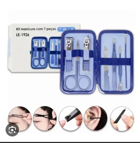 Kit Manicure com 7 Peça It-Blue