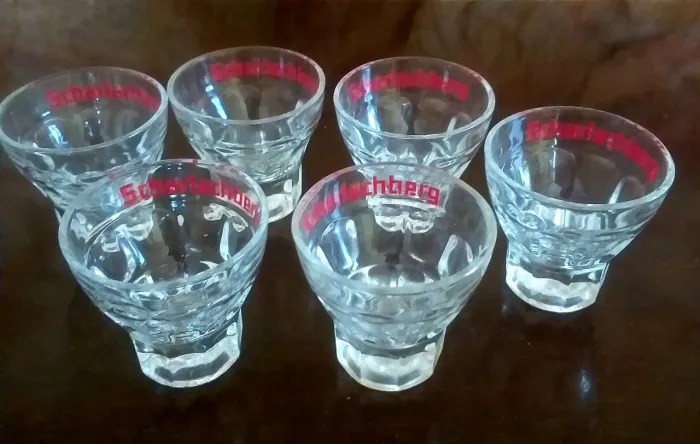 Jogo de 6 Copos licor/shot Scharlachberg