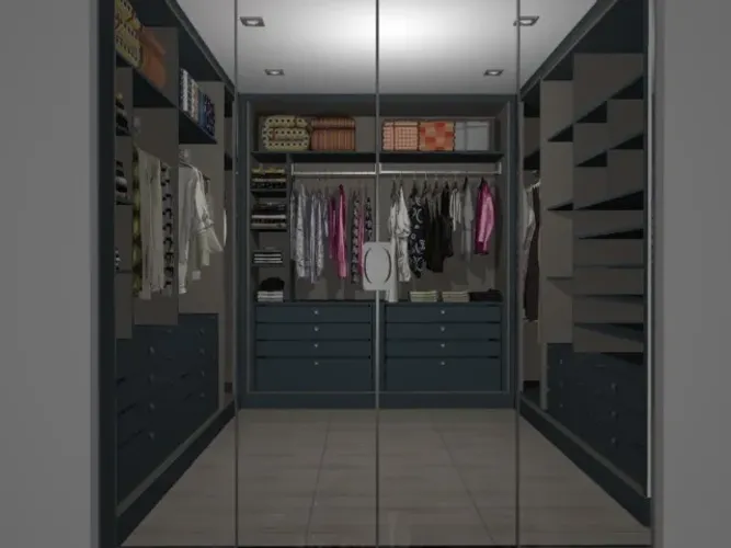 Closet Cross Delluxe Alto Padrão. Sob Medidas