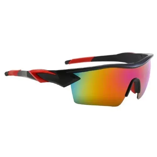 Óculos Proteção Solar UV Esportivo Moderno Armação Classica Masculino Preto