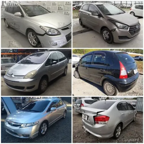 Sucata P/ Retirada de Peças I30 Cw Hb20 Xsara Picasso C3 new Civic City
