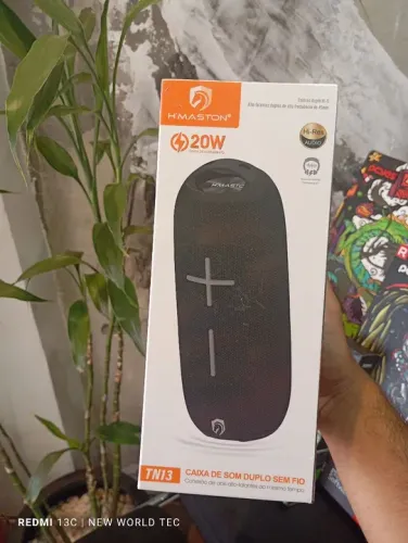 Caixa de som Bluetooth portátil Hmaston 20w
