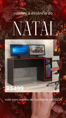 Promoção Mesa Gamer - 07/12/24  