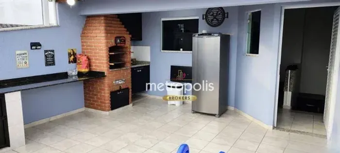 Sobrado à venda, 186 m² por R$ 901.000,00 - Vila Alzira - Santo André/SP
