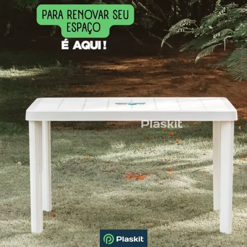 Desmontável > mesa retangular 