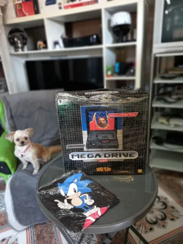 Vendo Mega Drive Tec Toy: Console + Camiseta Sonic