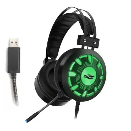 Headset Gamer C3Tech Kestrel PH-G720BK Led Rgb Surround 7.1 (Conexão USB) - WZetta