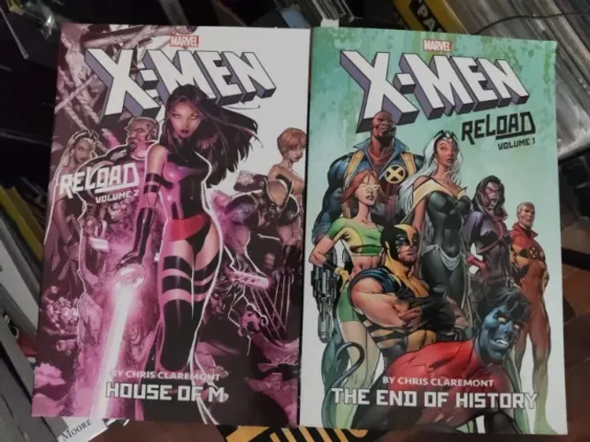 X-Men: Reload by Chris Claremont Vol. 1 e 2 - Marvel Comics - importada