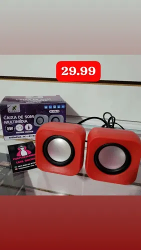 Caixa de Som Multimídia X-Cell XC-CM-13 - 5W