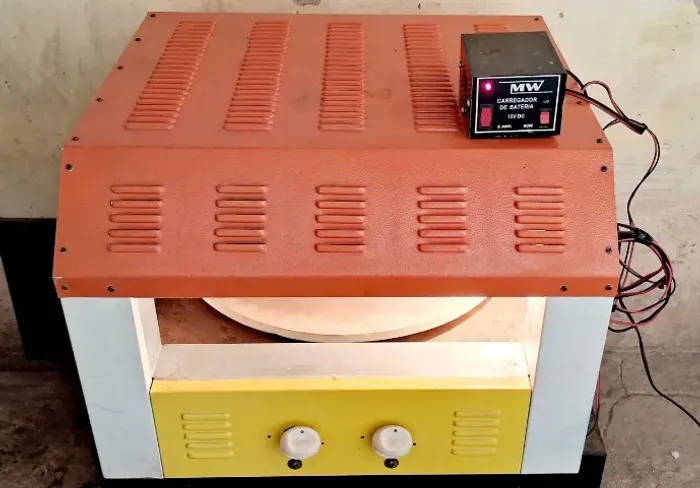 Máquina de assar pizza