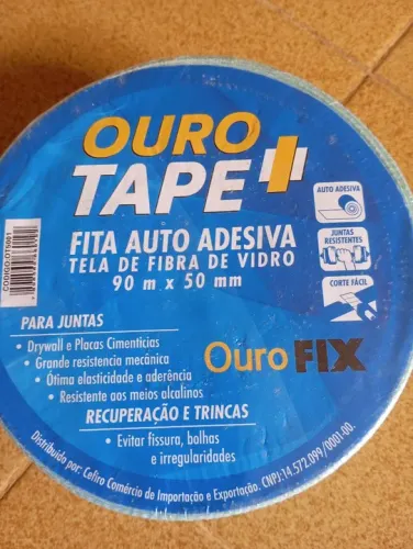 Fita adesiva ouro tape