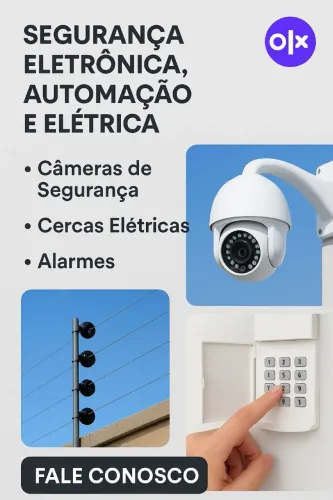 Segurança Eletrônica, Automação e Elétrica - Instalações Profissionais ?
