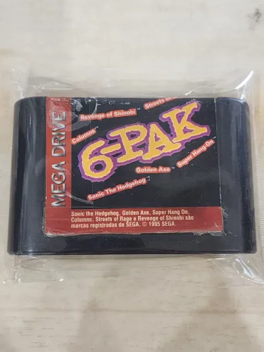 6-Pak de mega drive original