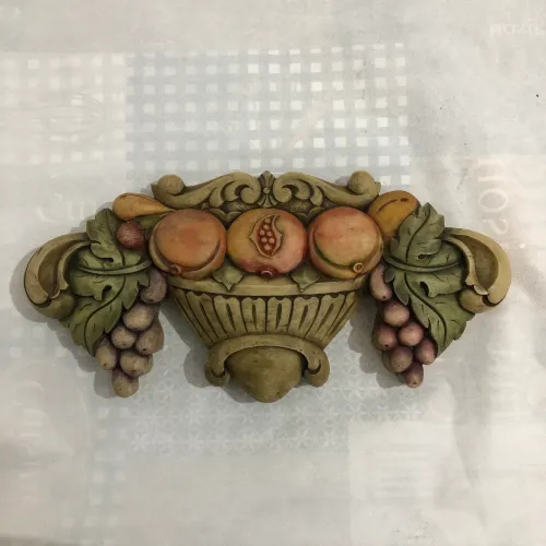 Enfeite de frutas para parede