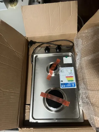 Cooktop a Gás Tramontina Dominó em Aço Inox NOVO NA CAIXA