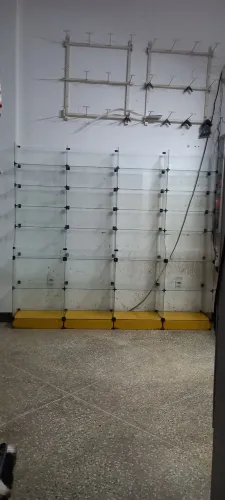 Prateleira de vidro 