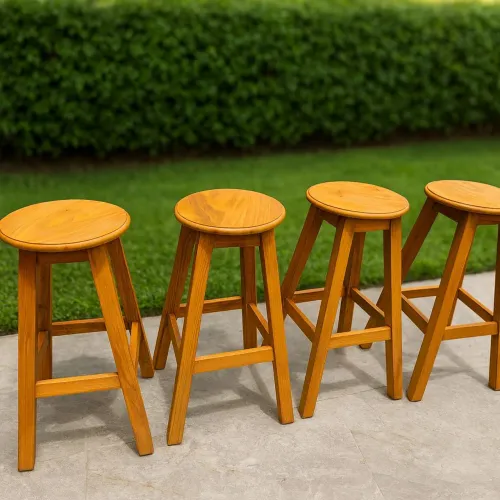 Banquetas de madeira 70cm