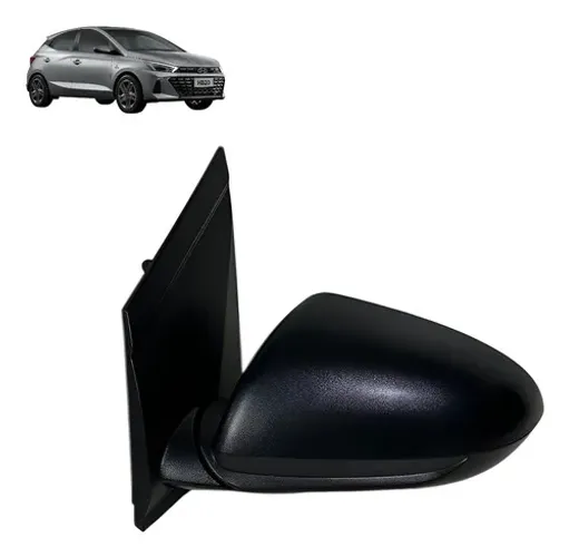 Retrovisor Hb20 2020 2021 Até 2024 Manual Esquerdo Original