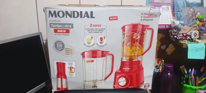 Liquidificador Mundial Turbo 900w