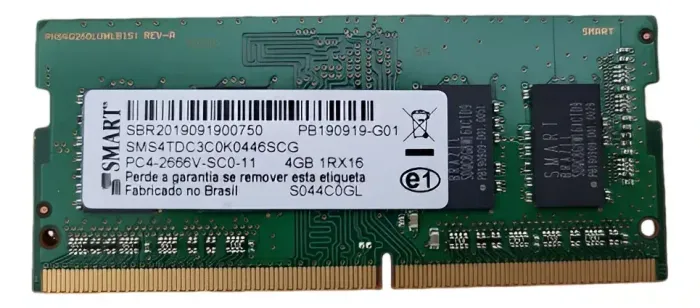 Memória RAM 4GB (PC4-2666V)