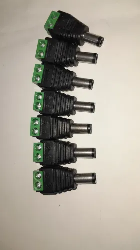 Conectores para Câmeras de Segurança 100 unidades