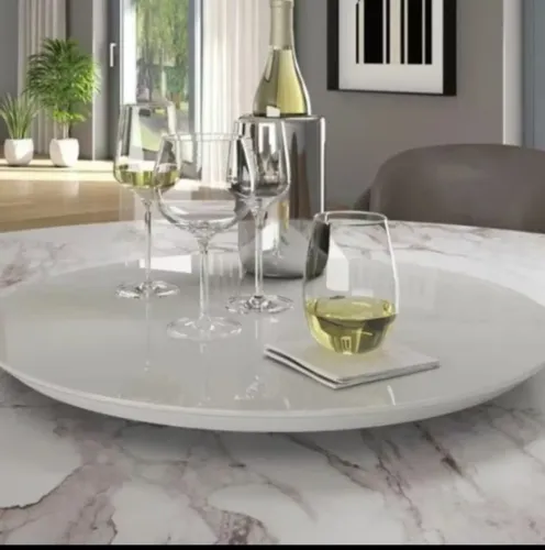 Prato Giratório para Mesa de Jantar