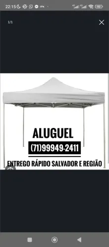 Aluguel toldo e tendas salvador e região locação