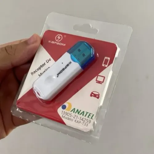 ADAPTADOR BLUETOOTH PARA SOM - FAÇO ENTREGA