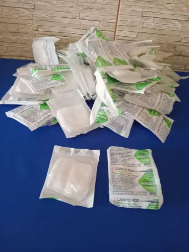 Gases Curativos Livia 13 FOS - 50 pacotes com 10