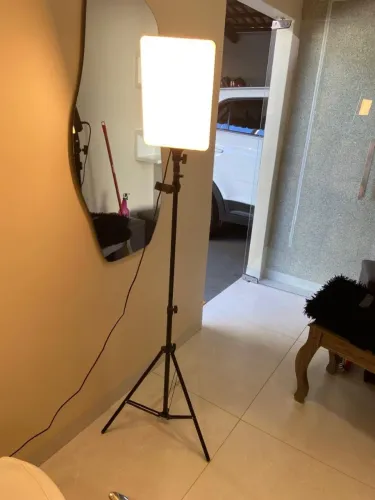 Luminária de LED para vídeo e fotos (Ring Light)