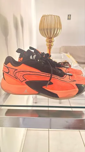 Tênis Jordan Luka 02 cor laranja TAM 41 - Basqueteira 