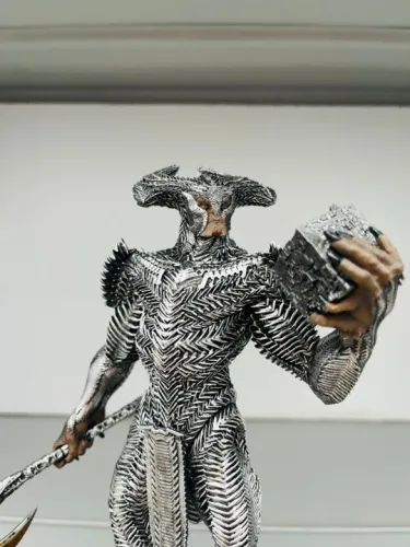 ESTÁTUA - LOBO DA ESTEPE - STEPPENWOLF 1/10 DA IRON STUDIOS