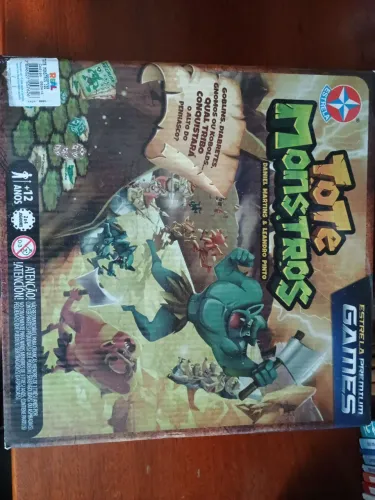 Jogo de Tabuleiro Totê Monstros
