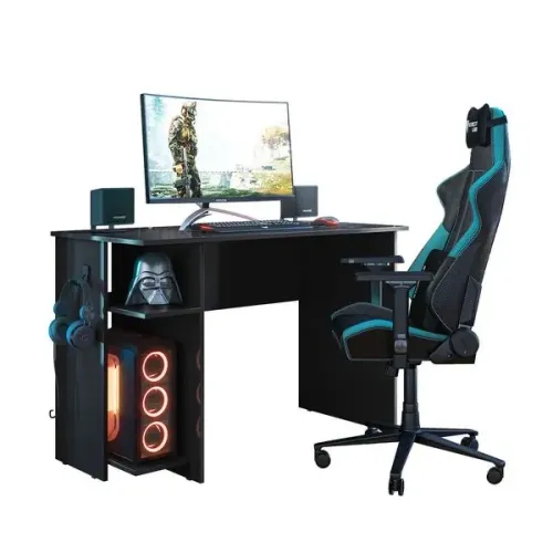 Mesa gamer nova Preto