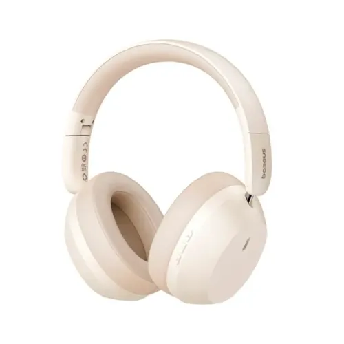 Headphone Baseus Bass 35 Max - ANC Cancelamento de Ruído - Bateria 50h - Cor Branco