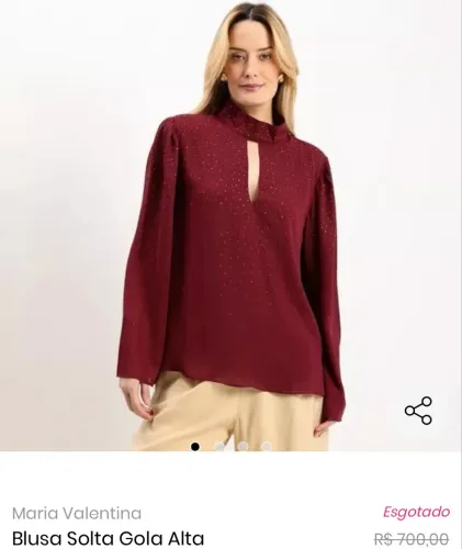 Blusa Maria Valentina