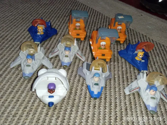 Coleção de brinquedos Buzz Lightyear