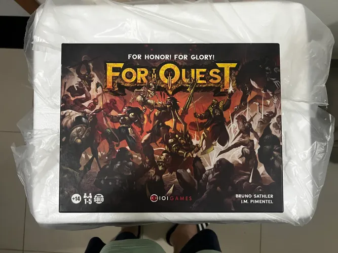 For The Quest- Versão Kickstarter Day One