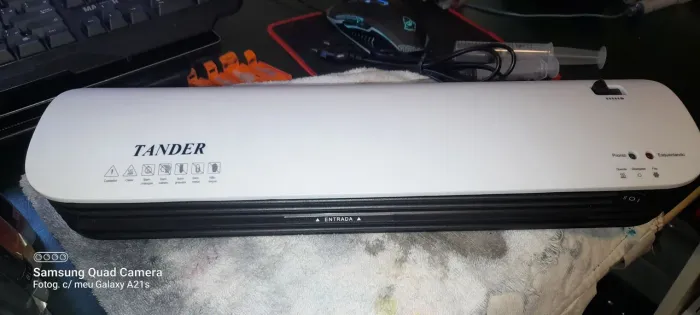 Plastificadora Tander 110v novo A3