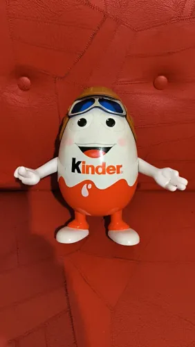 Boneco Kinder Ovo Colecionável - Aviador 25cm
