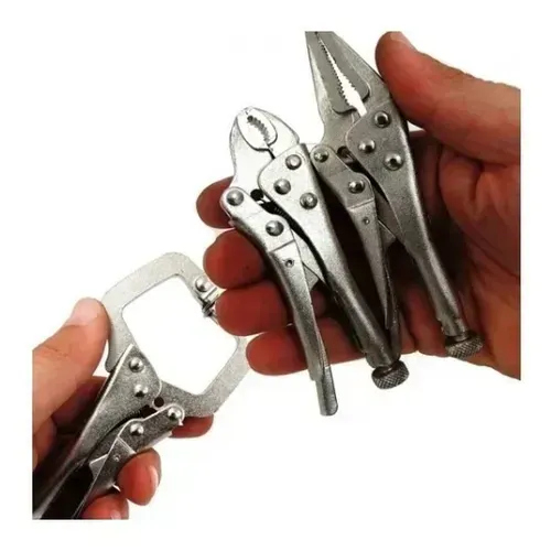 KIT ALICATE PRESSAO COM 3 PECAS-TITANIUM