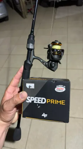 Kit vara + molinete + linha