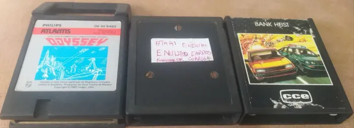 Fitas de Atari e Odysseus Relíquia 