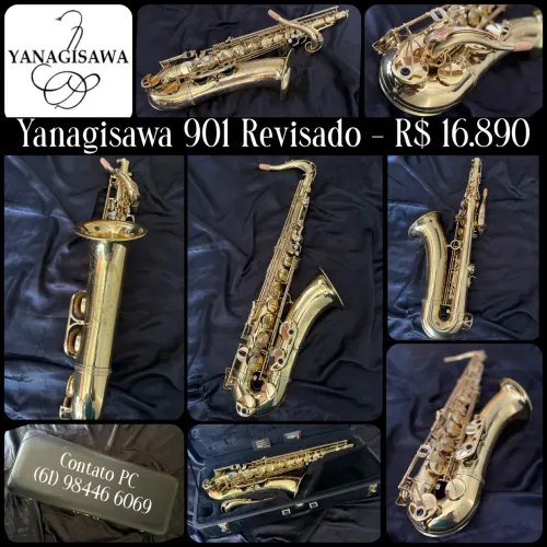 Sax Tenor Yanagisawa T-901 - Profissional/Revisado